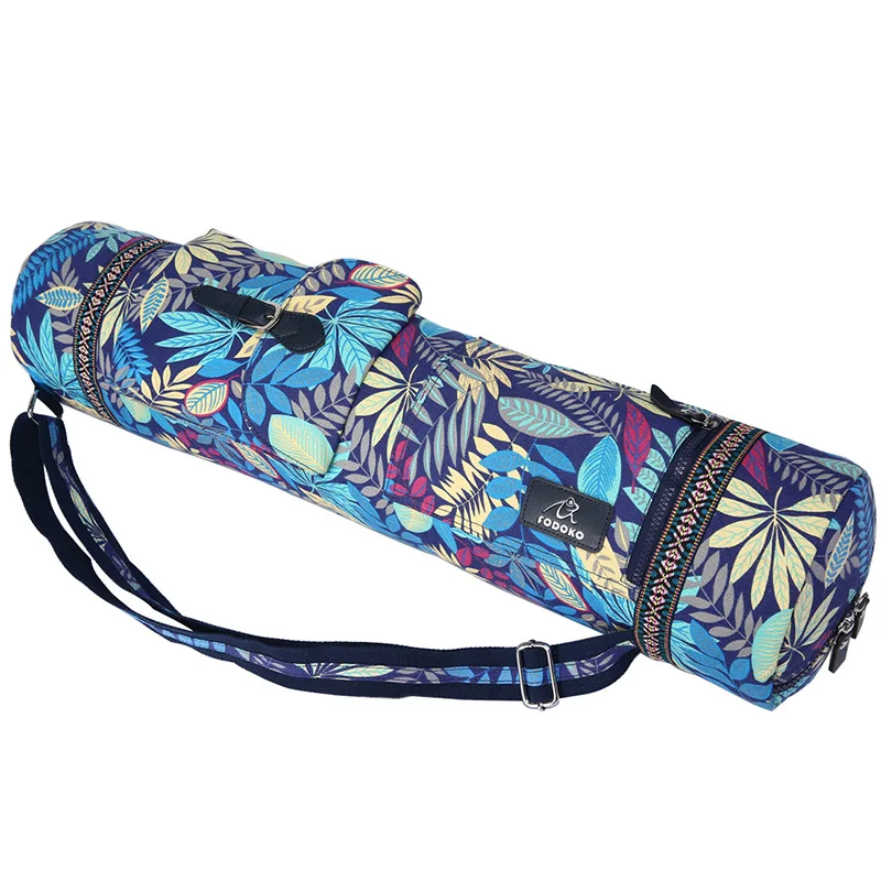 Blue Leaf Многофункциональная сумка для фитнеса, коврика для йоги, сумка для спортзала, сумка через плечо, тренировочная дорожная сумка Gymtas Sac De Sporttas XA919WA - Цвет: Blue Leaf