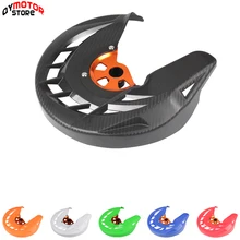 Disco de freno delantero para motocicleta guardia cubierta protectora de SX SXF XC XCF EXC EXCF 125, 200, 250, 300, 350, 450, 530