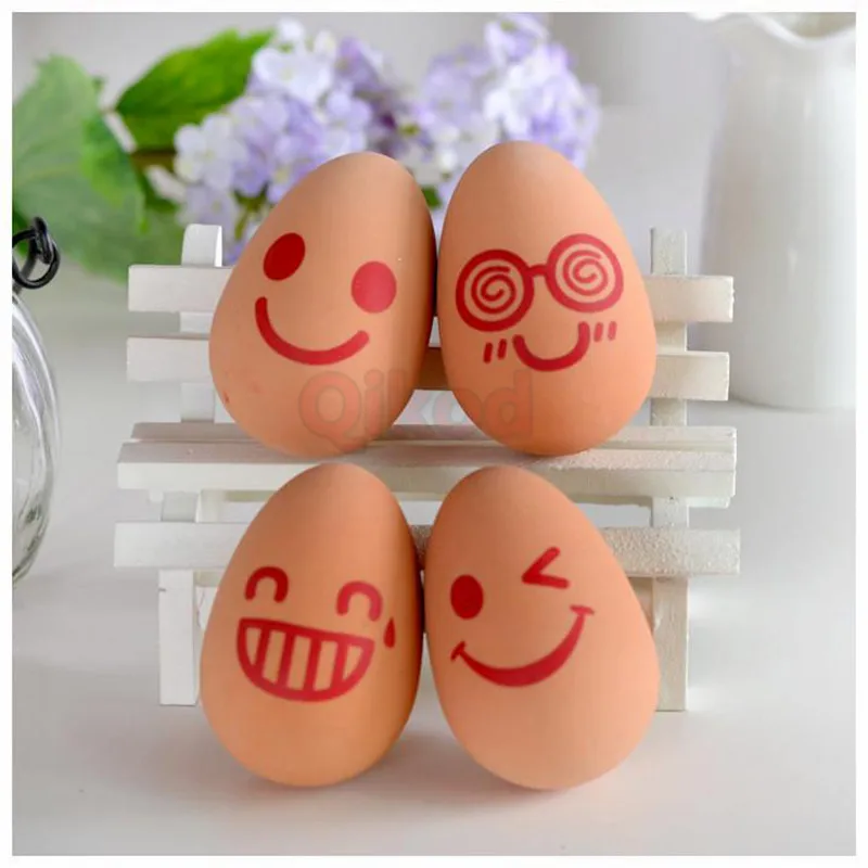 Пародия DIY эмуляция деревянных яиц ролевые игры Кухня Еда яйца расписные каракули яйца играть шутка творческие подарки игрушки для детей