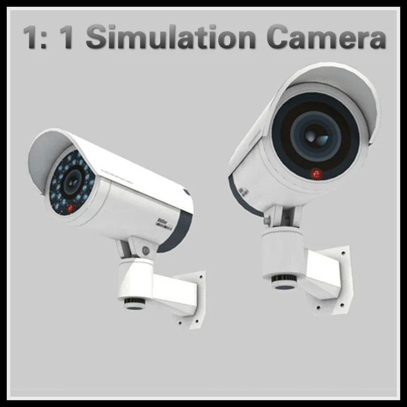Creative 1: 1 HD Security Surveillance Camera Paper Model Handmade DIY Prop Model