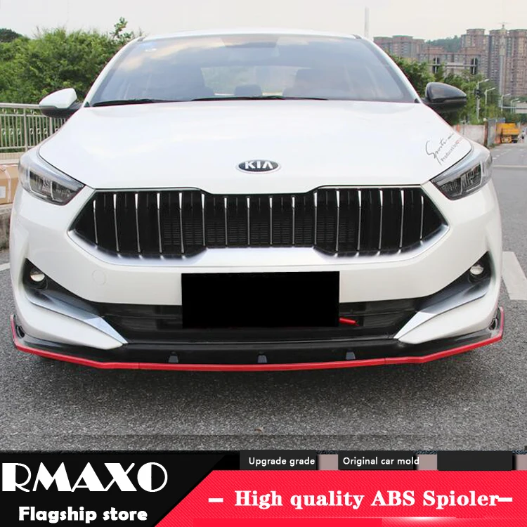 Для Kia Forte Body kit спойлер- для Kia Forte K3 ABS задний спойлер передний бампер диффузор защитные бамперы