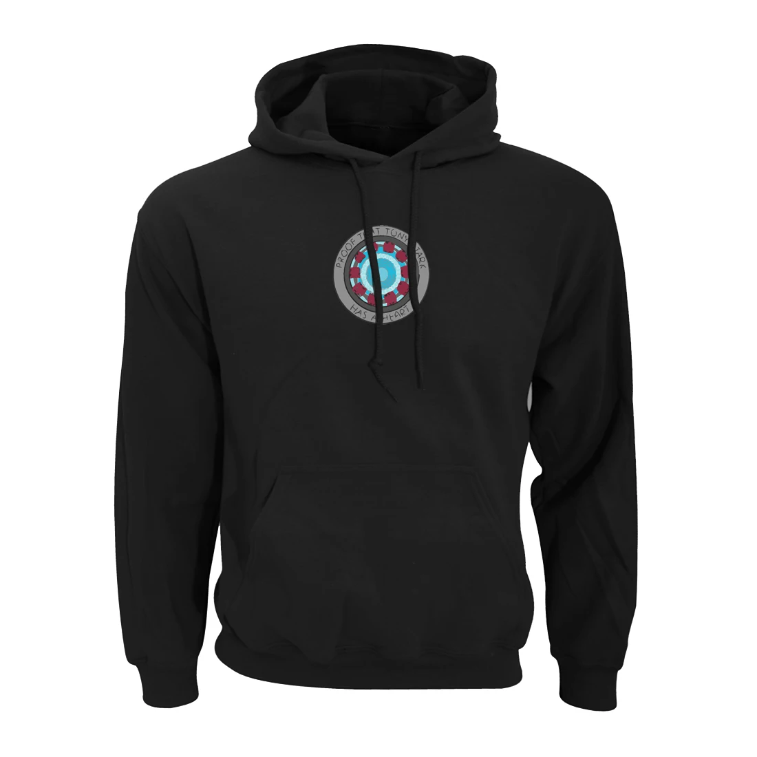 Мужские толстовки с капюшоном Tony Stark Has A Heart iron man Arc Reactor спортивный костюм осень зима теплая толстовка флисовая хлопковая толстовка