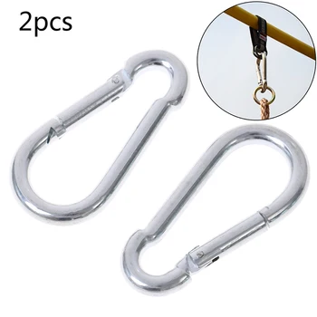 Preise 2 Stücke Hardware Frühling Clip Snap Haken Schaukel Sitz Stecker Spielplatz Trapeze
