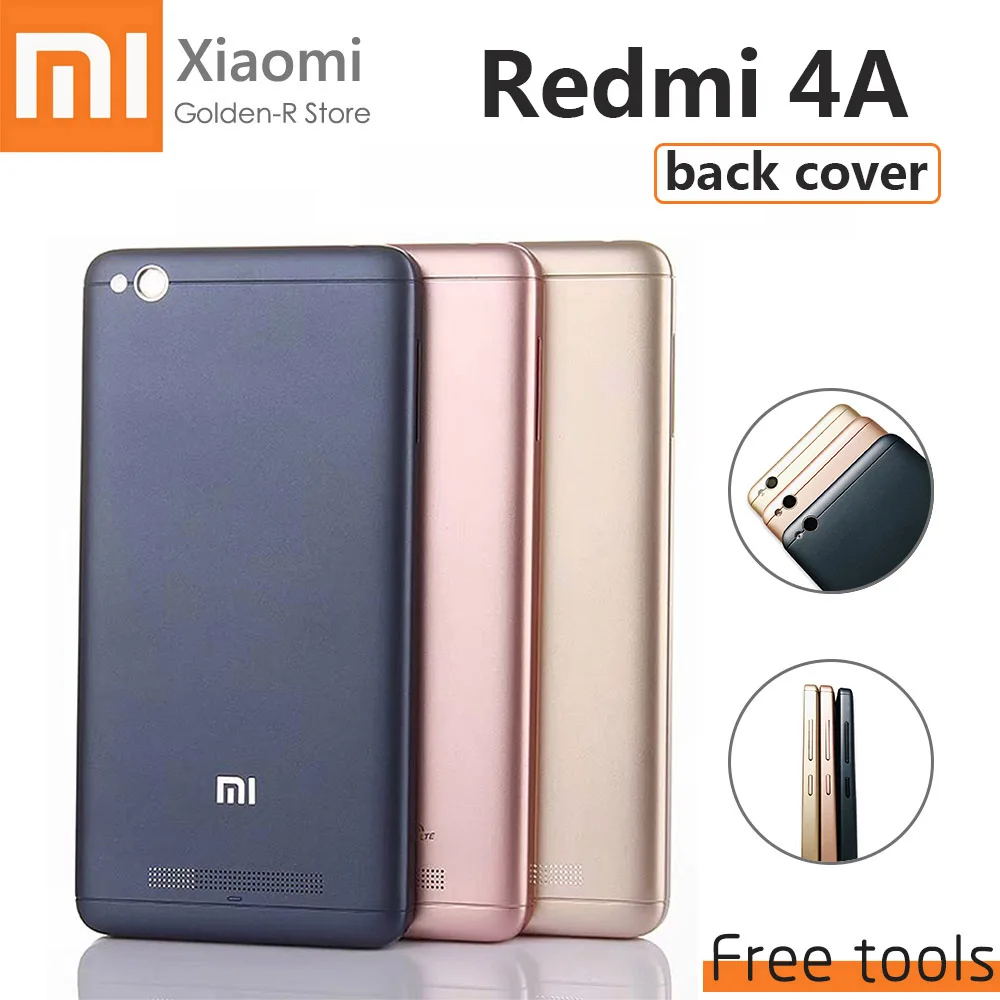 

OEM For Xiaomi Redmi 4A Battery Cover Rear Door Back Housing Case For Xiaomi Redmi 4A Back Battery Cover Replacement