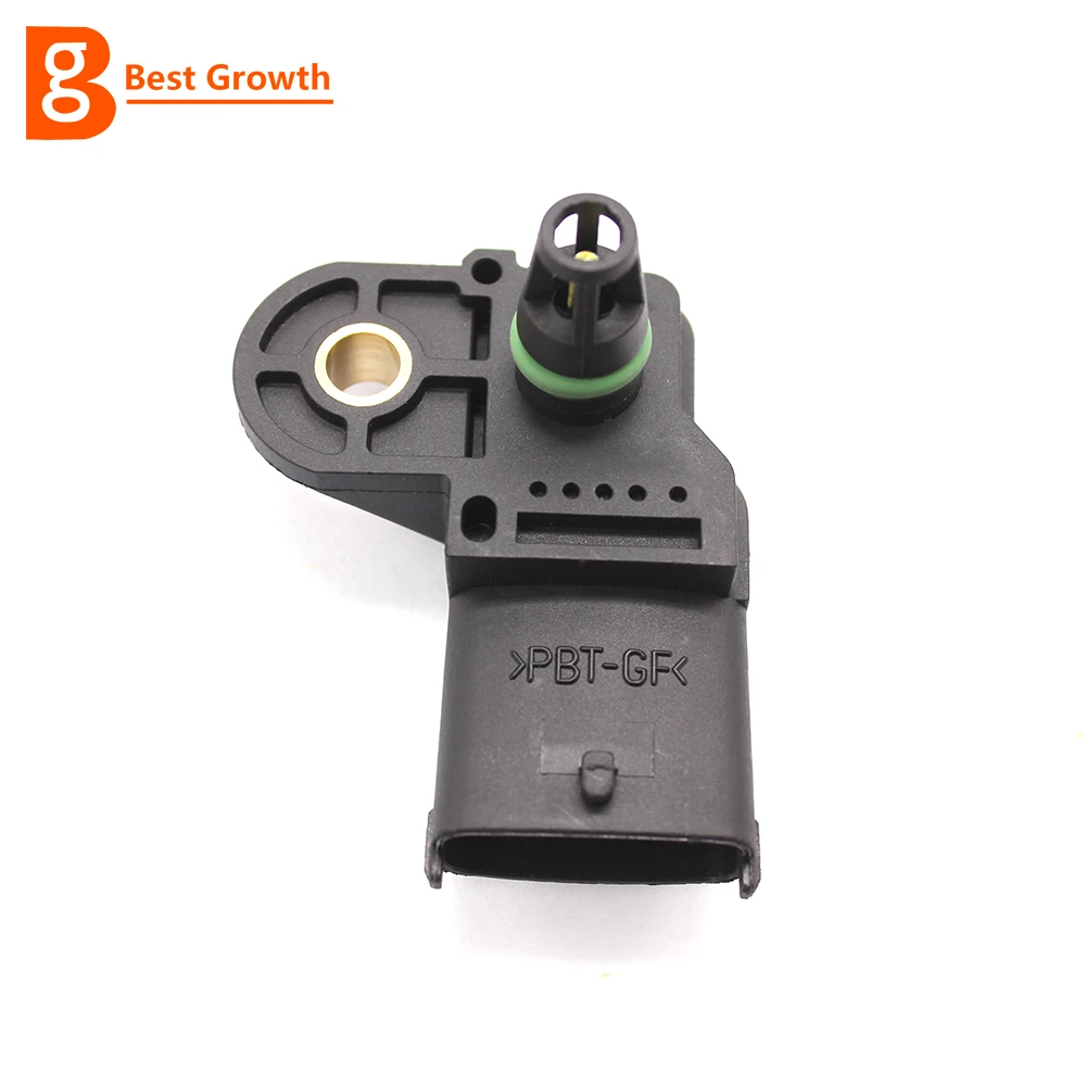 New 0281002437 MAP Intake Air Pressure Sensor 281002437 0281006076 93171176  24459853 For Fiatt J-eep Fordd Volvoo - AliExpress