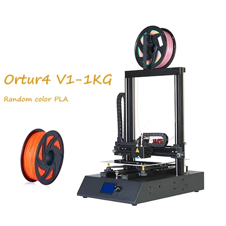 3d принтер Китай Ortur 4 V2/V1 Impresora 3d высокое разрешение Reprap 3d принтер с линейными направляющими в ЕС/США - Цвет: Ortur4 V1-1kg