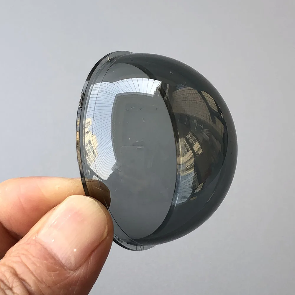 2 Inch Smoked Mini Polycarbonate PC Camera Dome Cover Outdoor Glass Lens Protective Cap Surveillance CCTV Camera Dome Housing