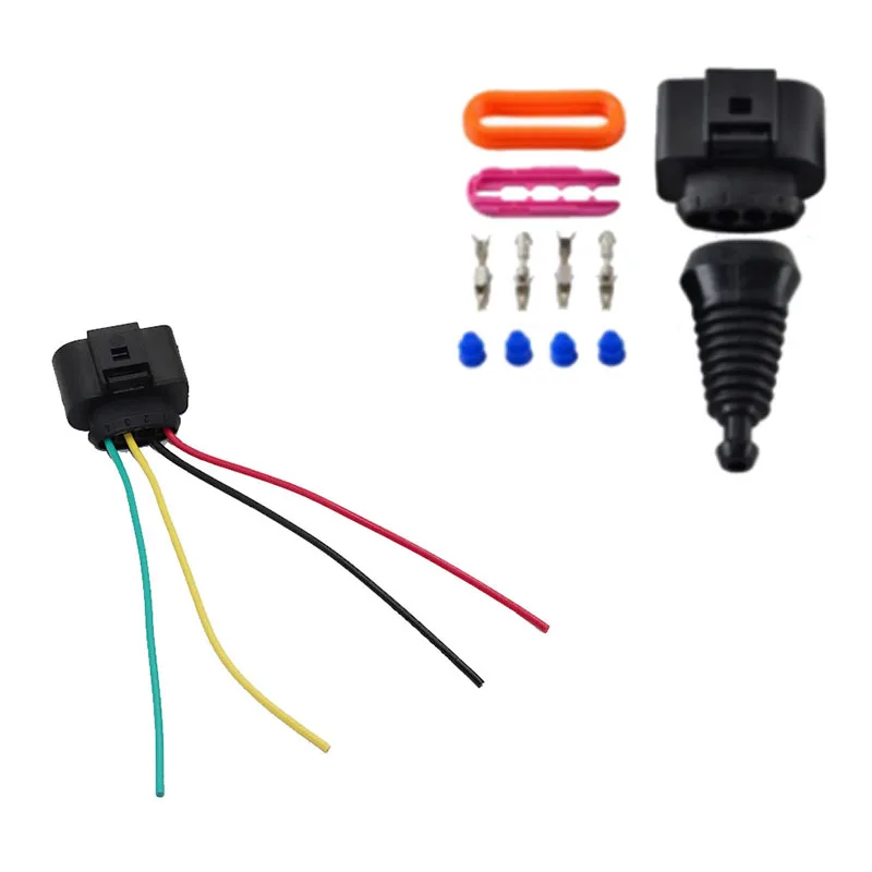 Новый разъем катушки зажигания штепсельная Вилка для AUDI /VW /SKODA SEAT /FORD 1J0973724 |