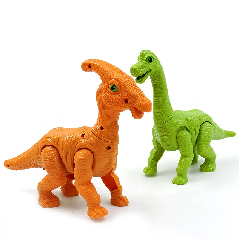 Горячая Распродажа Электрический динозавр Юрского периода семья пластик имитация динозавров звук, освещение музыка электрическая ходьба модель динозавра