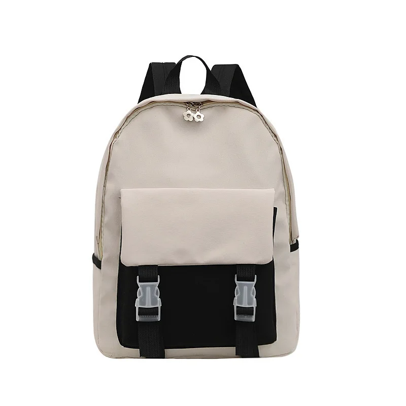 Canvas Breathable Wear-Resistant Embroidery Backpack for Adult/Children/Boy/Girl Customization Schoolbag school bag