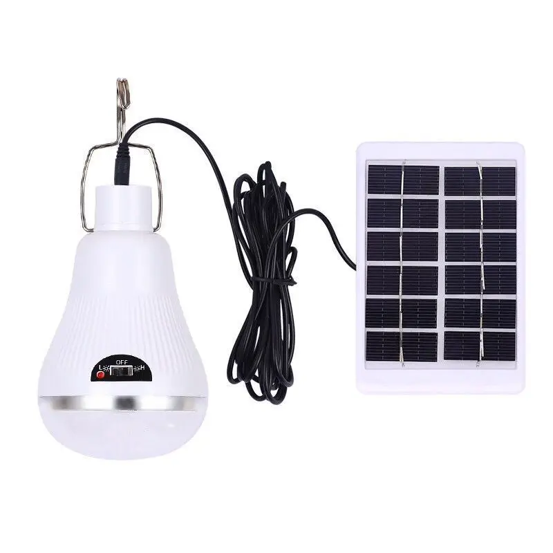 20 LED Solar Power Camping Ligh Portable Outdoor Energy Saving Bulb Night Light for Home Fishing Courtyard Emergency | Освещение