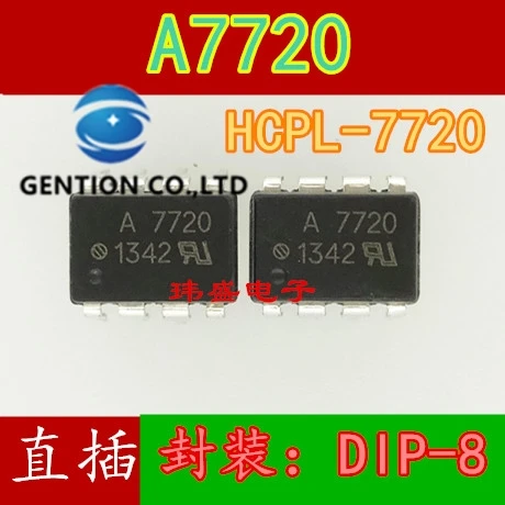 

10 шт. A7720 HCPL7720 HCPL-7720 DIP-8, освещение в наличии 100% новое и оригинальное