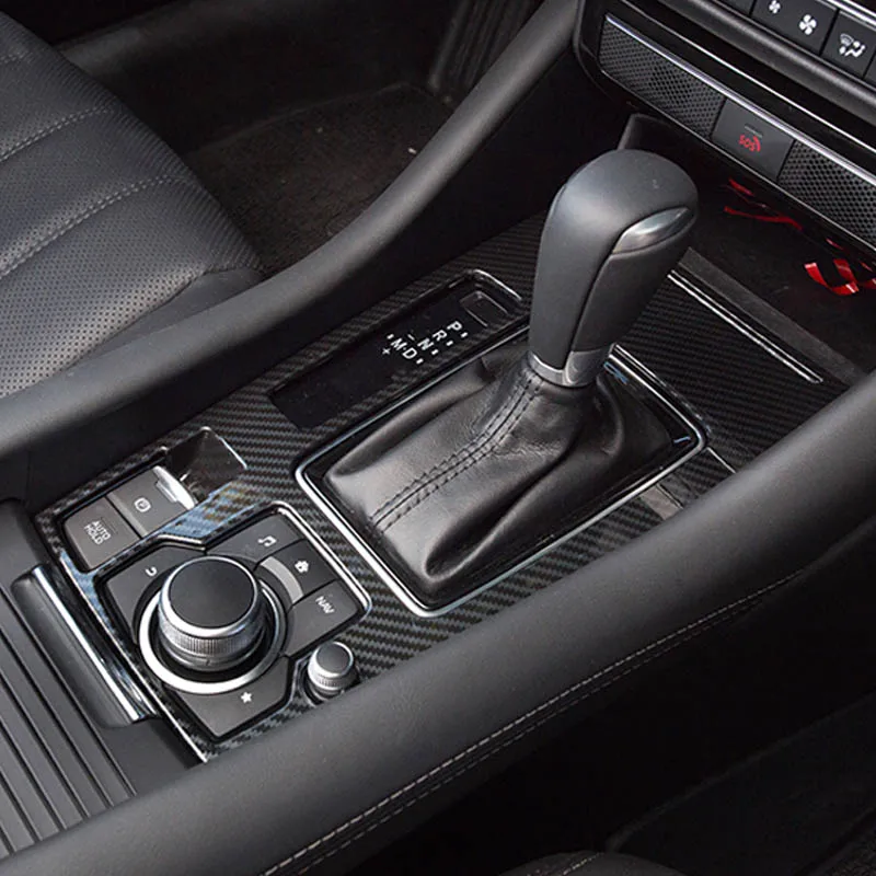 Автомобильный Стайлинг ABS Carbon для Mazda 6 Atenza-Н. В., коробка передач, панель, покрытие с блестками, внутренние украшения, автомобильные наклейки, аксессуары