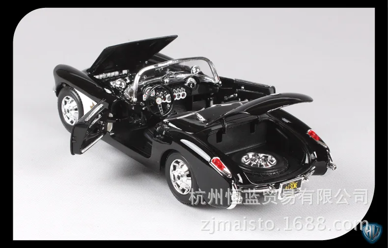 1 чем 18 завод Maisto 1957 классический автомобиль детская игрушка модель автомобиля дисплей Модель автомобиля Моделирование Модель настраиваемая