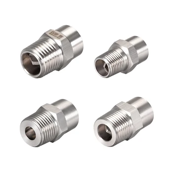

uxcell Uxcell High Quality 1-2 Pcs Full Cone Tip, 1/8BSPT 1/4BSPT 3/8BSPT 1/2BSPT Stainless Steel Wide Angle Nozzle