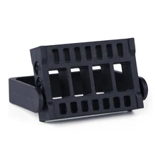 16 отверстий прозрачный акриловый салонный инструмент дисплей маникюр Дизайн ногтей сверло держатель выставочный стенд аксессуары для хранения прочный