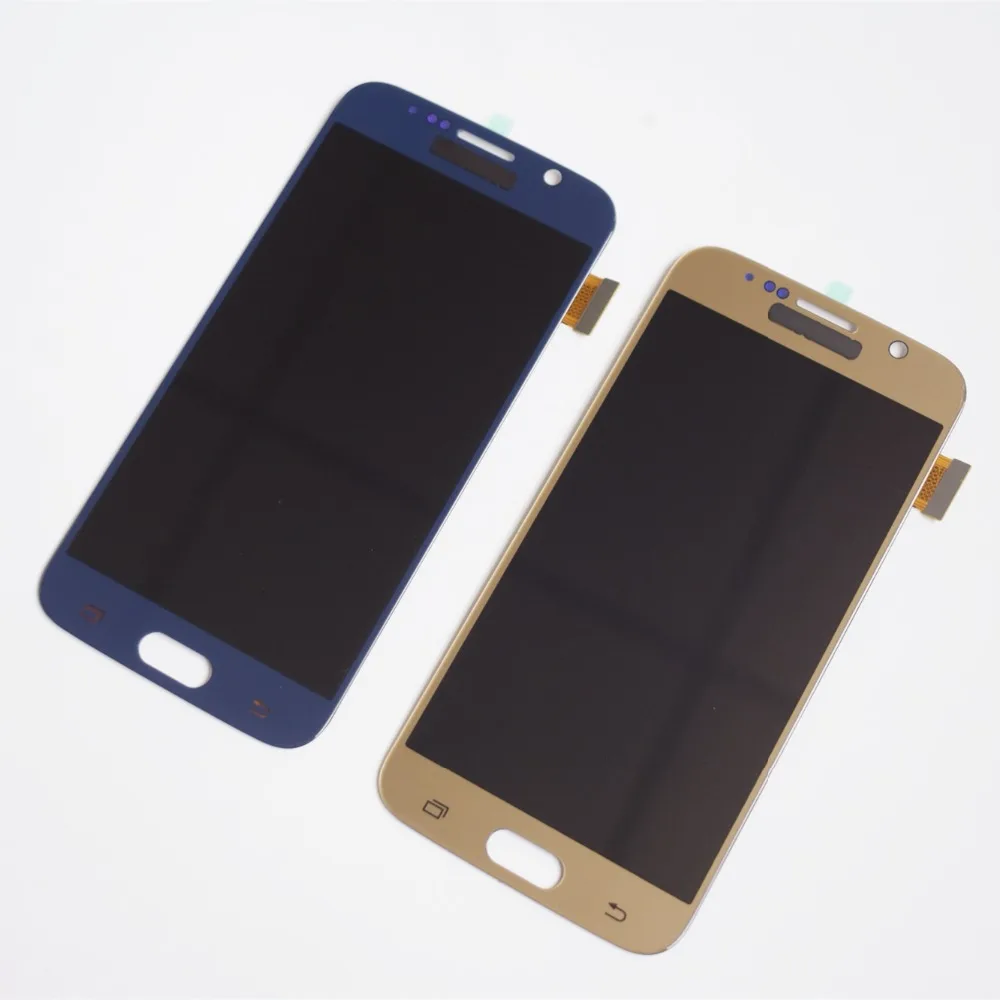 5,1 ''TFT без битых пикселей ЖК-дисплей для G920F ЖК-дисплей сенсорный экран дигитайзер в сборе для Samsung Galaxy S6 G920A G920P ЖК-экран