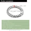 100% 925 Silver Bracelet Men's Classic 10MM Cuban Chain Hip Hop Rock Style Accessories Fine Jewelry Safety Buckle With Giftbox ► Photo 2/6
