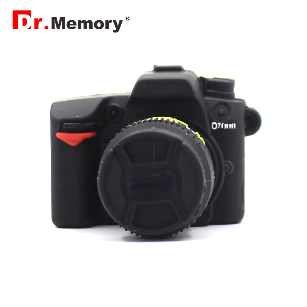 

Mini Camera SLR Model USB Flash Disk SD Card Memory Pen Drive Silicone Cute Fanny Gift USB 2.0 Flash Drive Stick