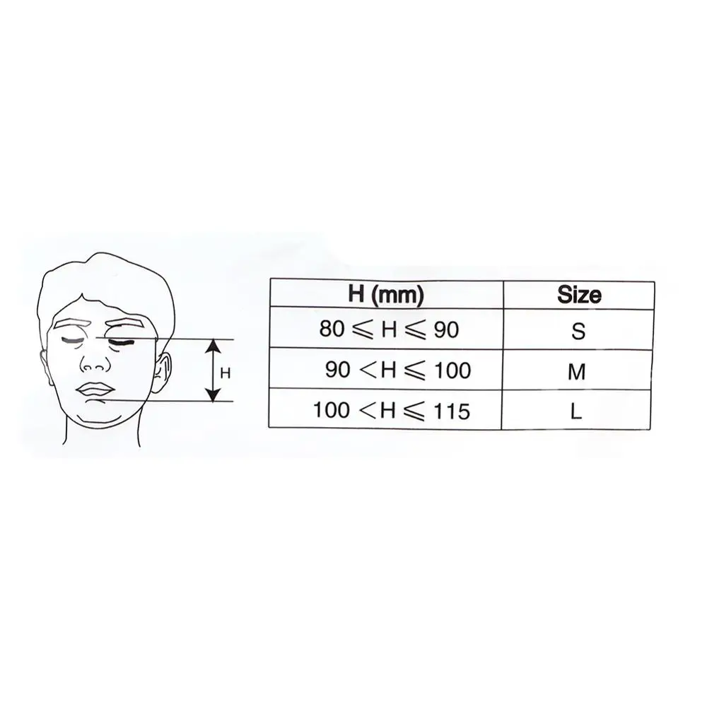 F1A маска для лица с бесплатным головным убором для CPAP Auto CPAP BiPAP респиратор для апноэ сна OSAS храп респираторы