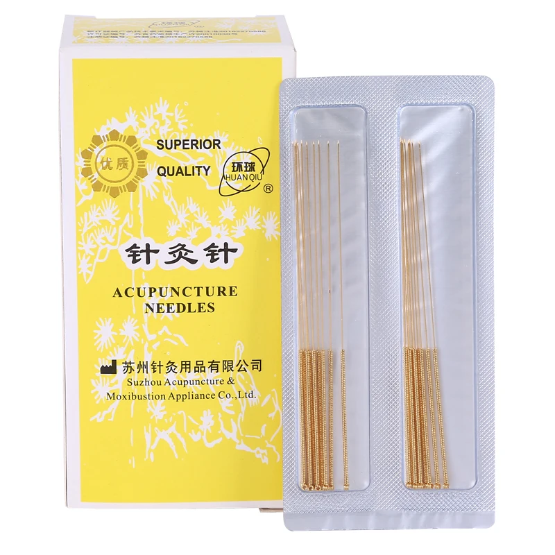 Gold plated acupuncture needles 200 pcsacupuncture needleacupuncture needles goldgold