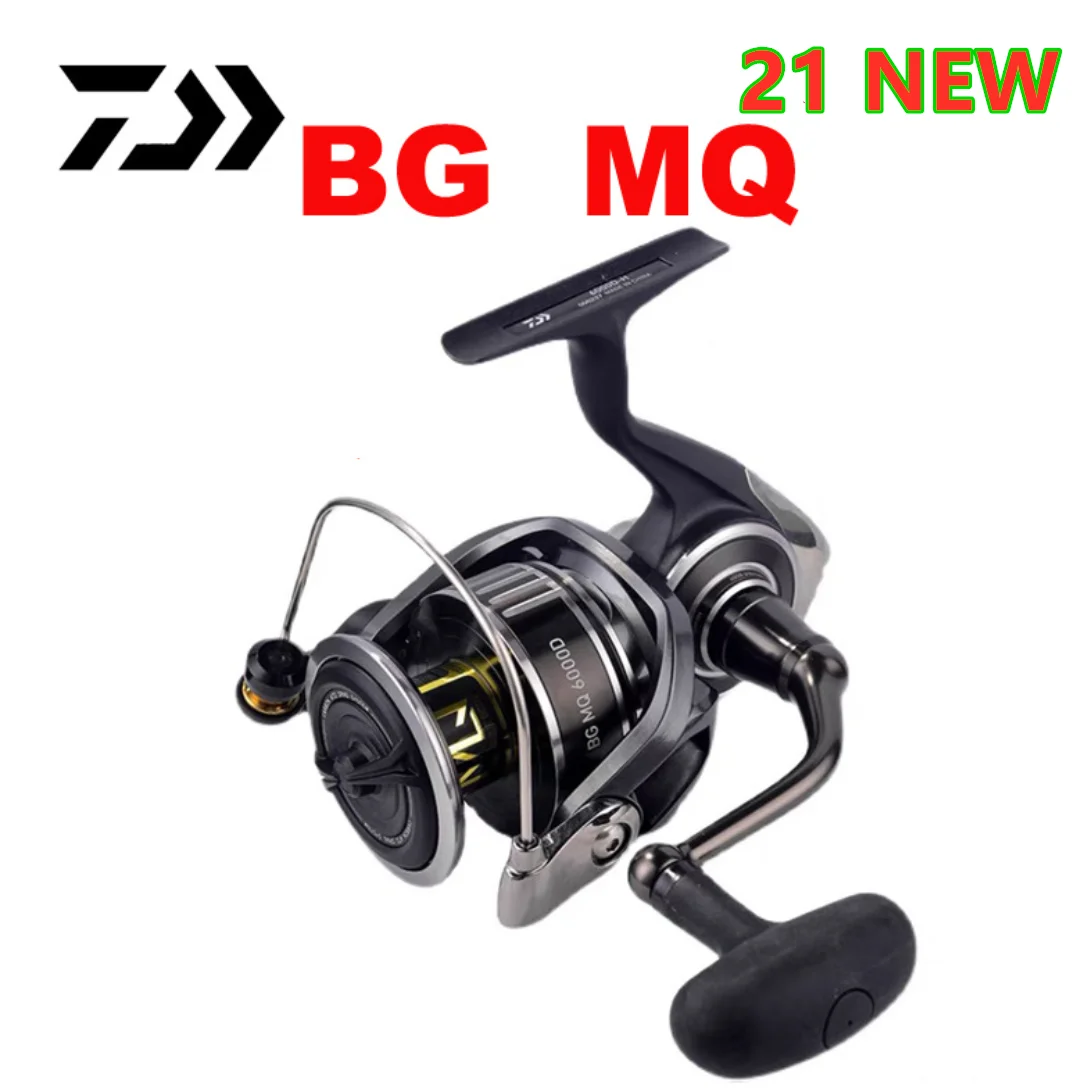 NEW 2021 DAIWA BG MQ Spinning Fishing Reel 2500DH 3000DXH 6000DH 8000H 10000H 14000H Aluminum Body Jigging Saltwater | Спорт и