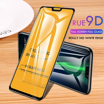 

500Pcs 9D Tempered Glass For Huawei Honor 9X 9Lite V9 9i 2018 10i 10 20S 20 Pro 20i Full Glue Full Cover Screen Protective Film