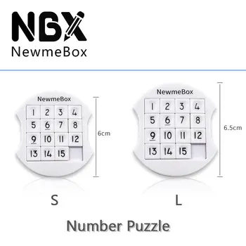 

NBX Multi-function Electronic Clock and IQ Jigsaw Game Plastic Brain Teaser Puzzle Numbers for Childr gift Newmebox Accessories