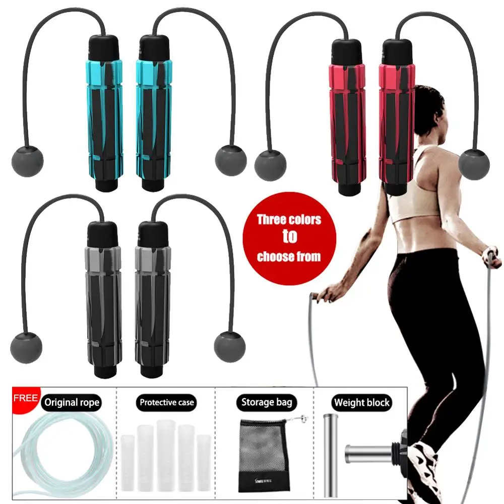 

Jump Rope Digital Wireless Dual-use Jump Rope Loaded Steel Wire Bearing Skipping Rope Training Adult Jump Rope Fitness Equipment