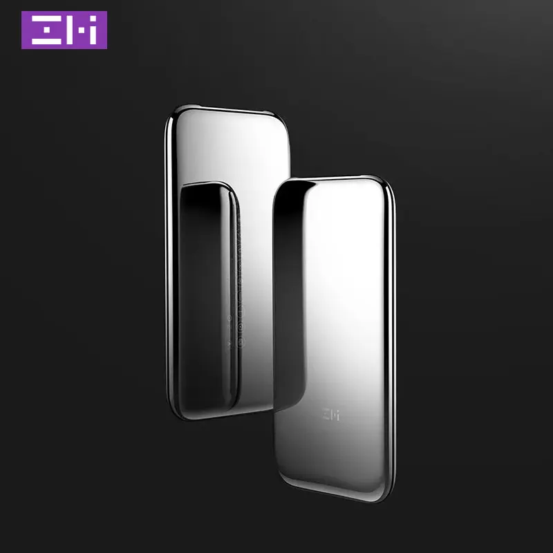 

Xiaomi ZMI 6000mAh Power Bank QPB60 Stainless Steel PD QC2.0 Fast Charging Powerbank with Leather PU Cover Carregador Portatil