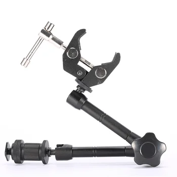 

Centechia Pro Adjustable Friction Articulating Magic Arm/Super Clamp For DSLR LCD Monitor LED Light Camera Accessories