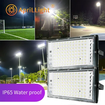 

100W LED Flood Light AC 220V Outdoor Floodlight Spotlight IP65 Waterproof LED Street Lamp Landscape Lighting Warm Cold White