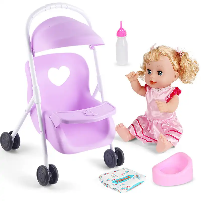 poussette poupee pliable