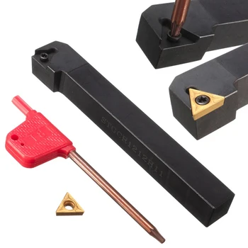 

STGCR1212H11 Lightweight 12x100mm Lathe Boring Bar Turing Tool Holder + TCMT1102 Blade Insert + Wrench