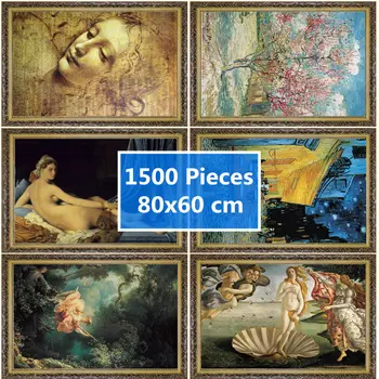 

New Jigsaw Puzzles 1500 Pieces 60x80 Cm Puzzles For Adult Holiday Educational Toy Children's Parent-child Toy Puzzle Educational