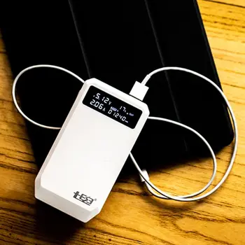 

(No Battery) Dual USB QC 3.0 + Type C PD Output 3x 18650 Batteries DIY Power Bank Box Holder Case Fast Charger For Mobile Phone