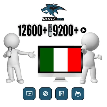 

WolfIPTV Italia IPTV 12000+ M3U IPTV android box enigma2 smart tv