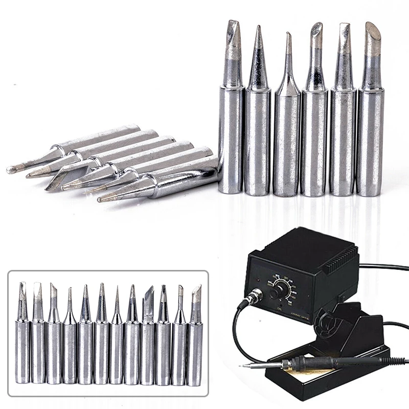 12 шт. наконечник паяльника 900M-T для Hakko 936/937/928 паяльная станция инструмент
