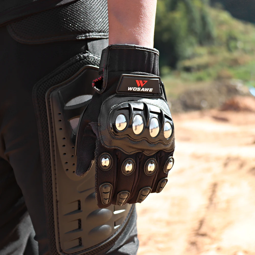 Перчатки WOSAWE велосипедные из нержавеющей стали спортивные противоударные