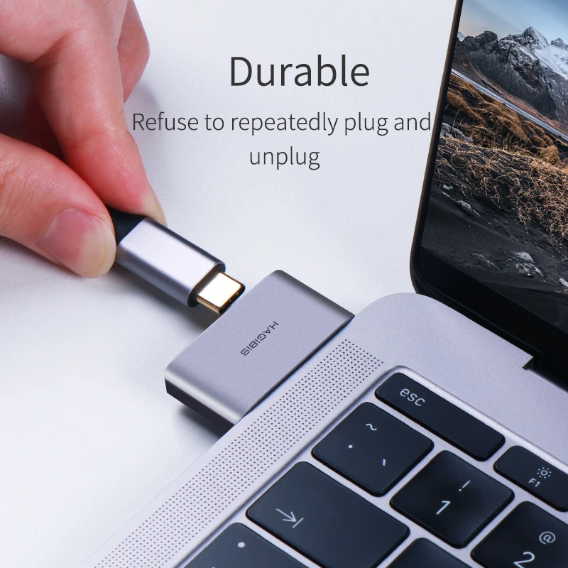 Адаптер типа с hagibus USB C conventer разъем для защиты интерфейса передачи данных Thunderbolt 3