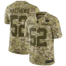 Быстрая Green Bay Высокое качество Мужские упаковщики глины Matthews camo Джерси