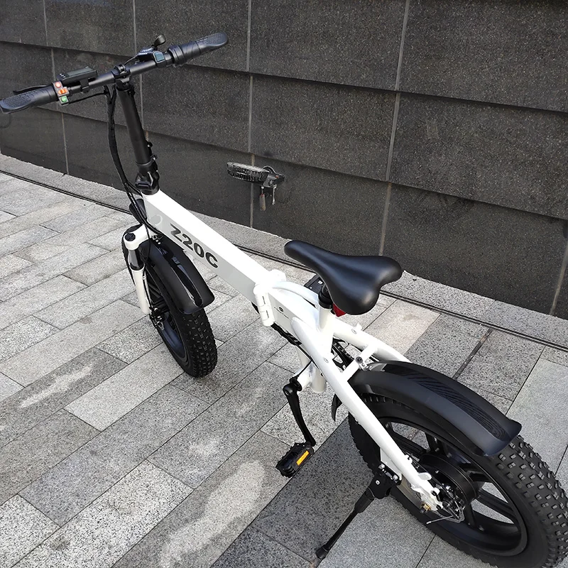 ADO Electric Bike 350W Z20C 20 Inches Fat Tire ebike Brushless Motor  Foldable Electric Bicycle 36V10Ah Lithium Ion Battery Ebike|Electric  Bicycle| - AliExpress