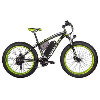 

[EU STOCK]RICH BIT Top-022 Electric Mountain Bike 26'' Tires 1000W Motor 35km/h Max Speed 60km Range Dual Disc Brake LCD Display