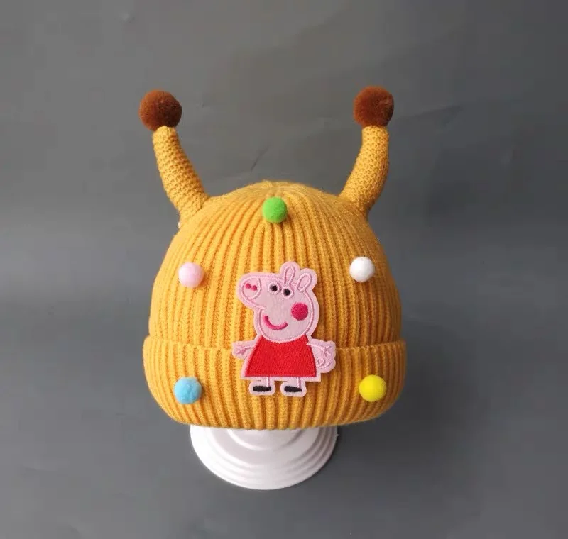 Toddle KId Girl&Boy Babyhat Warm Winter Knit Newborn Photography Props Clothes Beanies Fashion Casual B - Цвет: Синий