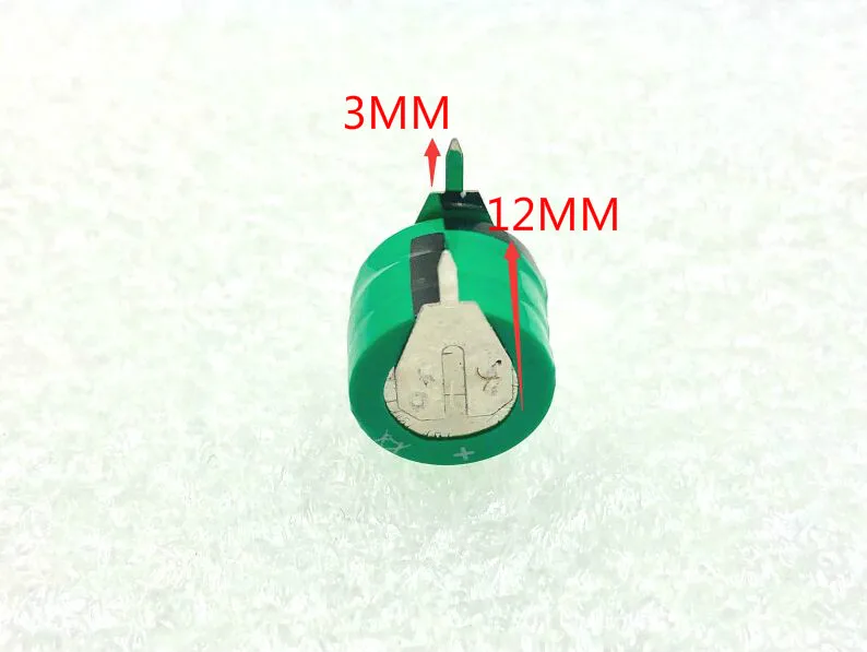 5 шт. Ni-MH аккумулятор 3,6 V 20mAh 11X12mm аккумуляторная батарея