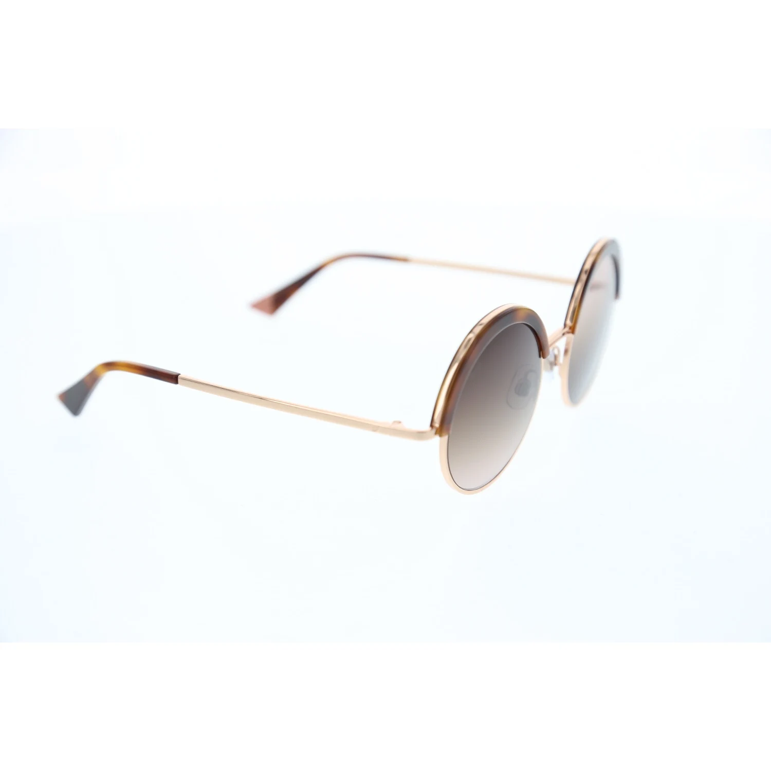 

Women's sunglasses w 0218 52f clubmaster Gold Organic round round 51-21-140 web