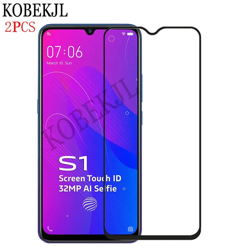 Закаленное стекло Vivo S1 Защитная пленка для экрана S 1 VivoS1 полное покрытие