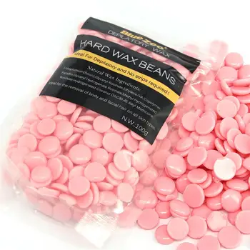 

100g No Strip Depilatory Hot Film Pearl Hard Wax Bean Pellet Waxing Bikini Hair Removal Beans Granules Depilatory Wax Beads