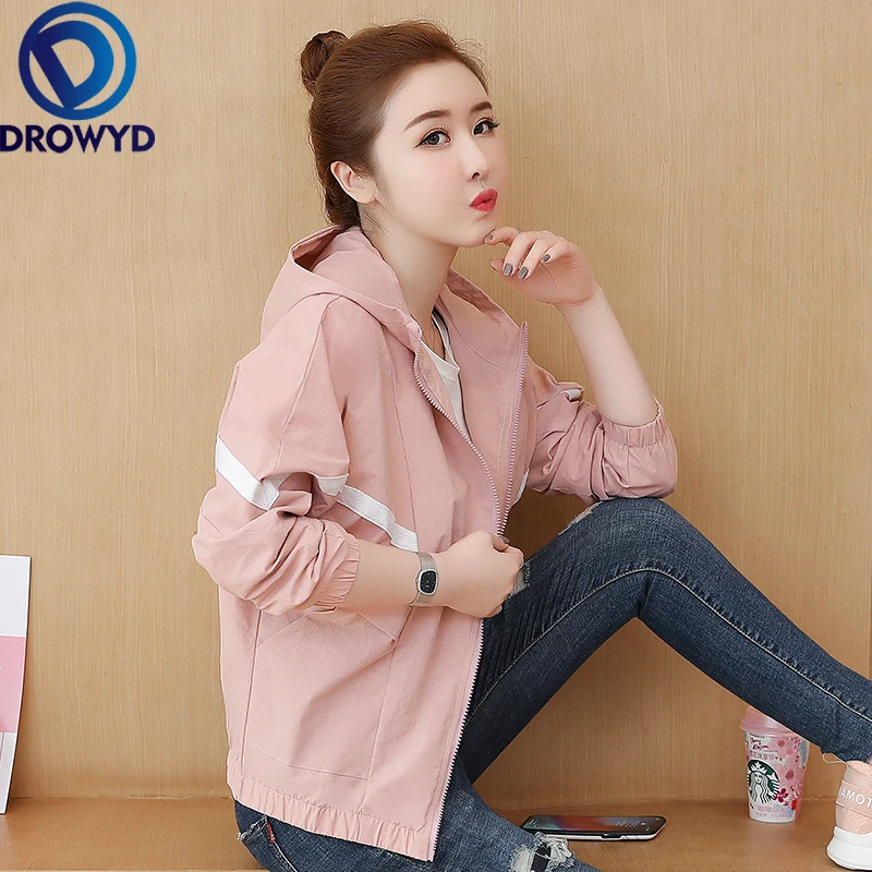 

Fashion Hooded Baseball Bat Jacket Fall Winter Women's Solid Color Pilot Jacket Street Hip Hop Workwear Pocket Cardigan Jacket