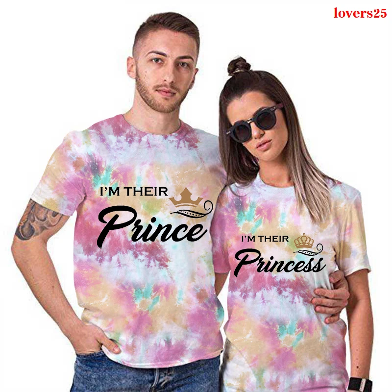 Tie dye couple shirts Clearance